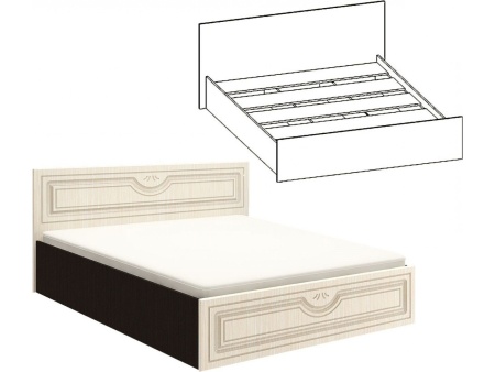 Кровать Зара МДФ ЗК 1400/1600 x 2000 мм/Разные Цвета 