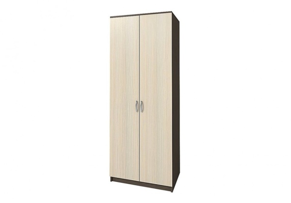 Шкаф Рига 2-х Створчатый ШК-20 с Полками Разные Цвета (Ш-800 х В-2120 х Г-520 мм)