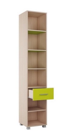 Стеллаж Лайк (Ш-400 х В-2108 х Г-413 мм)