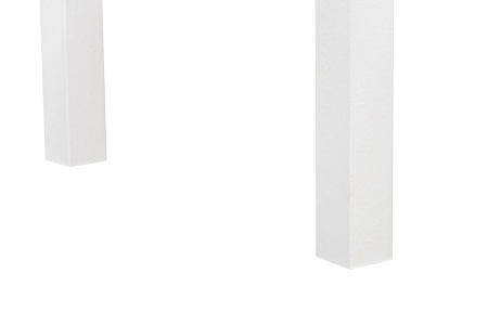 Кофейный столик большой белый